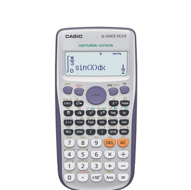 Técnica y Control calculadora gris Casio
