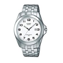 Técnica y Control reloj elegante gris